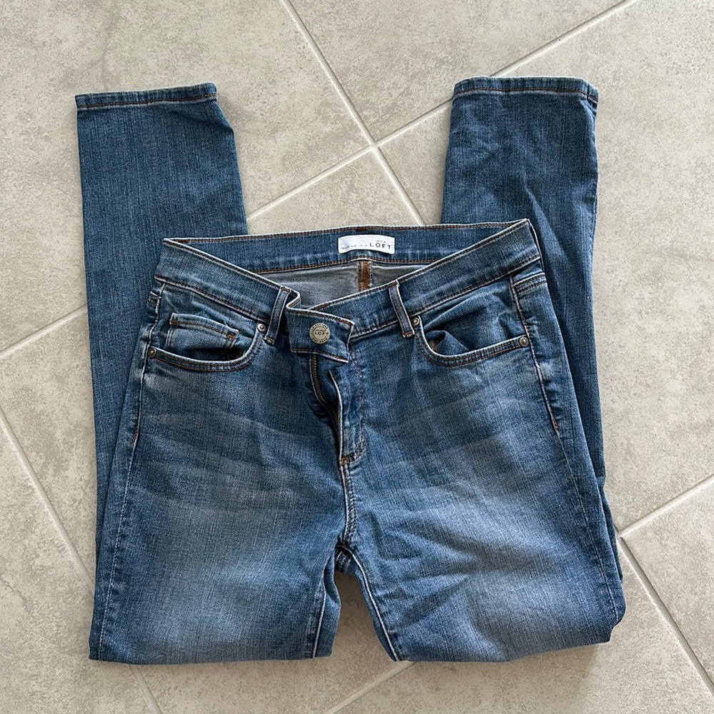 Ann Taylor Loft Skinny Crop Jeans Size 29/8
